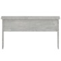 Mesa de centro madera ingeniería gris hormigón 80x50,5x41,5 cm en Mesas de centro | Comprar online en Foru.es