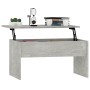 Mesa de centro madera ingeniería gris hormigón 80x50,5x41,5 cm en Mesas de centro | Comprar online en Foru.es