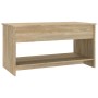 Mesa de centro madera de ingeniería roble Sonoma 102x50x52,5 cm en Mesas de centro | Comprar online en Foru.es
