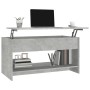 Mesa de centro madera de ingeniería gris hormigón 102x50x52,5cm en Mesas de centro | Comprar online en Foru.es