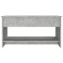 Mesa de centro madera de ingeniería gris hormigón 102x50x52,5cm en Mesas de centro | Comprar online en Foru.es