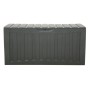 Caja de almacenaje polipropileno negra 118x53x57 cm de vidaXL, Cestas para almacenaje - Ref: Foro24-153887, Precio: 89,79 €, ...