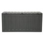 Caja de almacenaje polipropileno negra 118x53x57 cm de vidaXL, Cestas para almacenaje - Ref: Foro24-153887, Precio: 89,79 €, ...