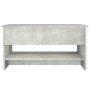 Mesa de centro madera contrachapada gris hormigón 80x50x40 cm en Mesas de centro | Comprar online en Foru.es