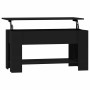 Mesa de centro madera de ingeniería negro 101x49x52 cm en Mesas de centro | Comprar online en Foru.es