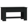 Mesa de centro madera de ingeniería negro 101x49x52 cm en Mesas de centro | Comprar online en Foru.es