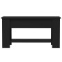 Mesa de centro madera de ingeniería negro 101x49x52 cm en Mesas de centro | Comprar online en Foru.es