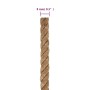 Cuerda de yute 50 m de longitud y 8 mm de grosor de vidaXL, Sogas y cuerdas metálicas - Ref: Foro24-153744, Precio: 20,73 €, ...