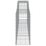 Cesta gaviones forma arco hierro galvanizado 400x50x100/120 cm de vidaXL, Maceteros y jardineras - Ref: Foro24-153535, Precio...