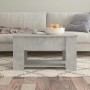 Mesa de centro madera de ingeniería gris hormigón 79x49x41 cm en Mesas de centro | Comprar online en Foru.es