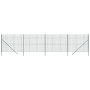 Cerca de alambre de acero galvanizado verde 1,8x10 m de vidaXL, Paneles de vallas - Ref: Foro24-154085, Precio: 134,54 €, Des...