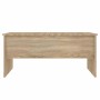 Mesa de centro madera ingeniería roble Sonoma 102x50,5x46,5 cm en Mesas de centro | Comprar online en Foru.es