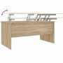 Mesa de centro madera ingeniería roble Sonoma 102x50,5x46,5 cm en Mesas de centro | Comprar online en Foru.es