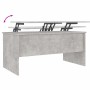 Mesa de centro madera ingeniería gris hormigón 102x50,5x46,5 cm en Mesas de centro | Comprar online en Foru.es