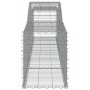 Cesta de gaviones forma arco hierro galvanizado 400x50x60/80 cm de vidaXL, Maceteros y jardineras - Ref: Foro24-153533, Preci...