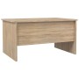 Mesa de centro madera de ingeniería roble Sonoma 80x50x42,5 cm en Mesas de centro | Comprar online en Foru.es