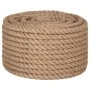 Cuerda de yute 25 m de longitud y 24 mm de grosor de vidaXL, Sogas y cuerdas metálicas - Ref: Foro24-153767, Precio: 54,35 €,...