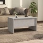 Mesa de centro madera de ingeniería gris hormigón 80x50x42,5 cm en Mesas de centro | Comprar online en Foru.es