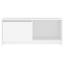 Mueble para TV de madera contrachapada blanco 90x35x40 cm en Muebles TV | Comprar online en Foru.es