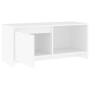 Mueble para TV de madera contrachapada blanco 90x35x40 cm en Muebles TV | Comprar online en Foru.es