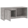 Mueble para TV madera contrachapada gris hormigón 90x35x40 cm en Muebles TV | Comprar online en Foru.es