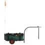 Carrito de pesca con bolsa de acero negro de vidaXL, Carros e islas - Ref: Foro24-153604, Precio: 131,47 €, Descuento: %