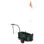 Carrito de pesca con bolsa de acero negro de vidaXL, Carros e islas - Ref: Foro24-153604, Precio: 134,96 €, Descuento: %