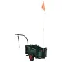 Carrito de pesca con bolsa de acero negro de vidaXL, Carros e islas - Ref: Foro24-153604, Precio: 131,47 €, Descuento: %