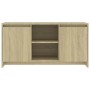 Mueble de TV madera contrachapada roble Sonoma 102x37,5x52,5 cm en Muebles TV | Comprar online en Foru.es