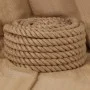 Jute rope 25 m long and 40 mm thick by vidaXL, Ropes and metal cords - Ref: Foro24-153777, Price: 178,29 €, Discount: %