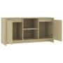 Mueble de TV madera contrachapada roble Sonoma 102x37,5x52,5 cm en Muebles TV | Comprar online en Foru.es
