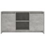 Mueble de TV madera contrachapada gris hormigón 102x37,5x52,5cm en Muebles TV | Comprar online en Foru.es