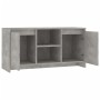 Mueble de TV madera contrachapada gris hormigón 102x37,5x52,5cm en Muebles TV | Comprar online en Foru.es