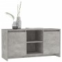 Mueble de TV madera contrachapada gris hormigón 102x37,5x52,5cm en Muebles TV | Comprar online en Foru.es