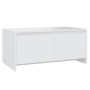 Mesa de centro madera contrachapada blanco 90x50x41,5 cm en Mesas de centro | Comprar online en Foru.es