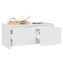 Mesa de centro madera contrachapada blanco 90x50x41,5 cm en Mesas de centro | Comprar online en Foru.es