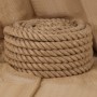 Cuerda de yute 5 m de longitud y 50 mm de grosor de vidaXL, Sogas y cuerdas metálicas - Ref: Foro24-153778, Precio: 64,47 €, ...