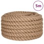 Cuerda de yute 5 m de longitud y 50 mm de grosor de vidaXL, Sogas y cuerdas metálicas - Ref: Foro24-153778, Precio: 64,47 €, ...