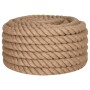Cuerda de yute 5 m de longitud y 50 mm de grosor de vidaXL, Sogas y cuerdas metálicas - Ref: Foro24-153778, Precio: 64,47 €, ...