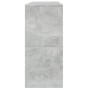 Mesa consola madera de ingeniería gris hormigón 100x35x76,5 cm en Mesas auxiliares | Comprar online en Foru.es