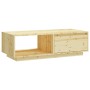 Mesa de centro de madera maciza de abeto 110x50x33,5 cm en Mesas de centro | Comprar online en Foru.es