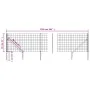 Near wire with green anchor spikes 0.8x25 m by vidaXL, fence panels - Ref: Foro24-154136, Price: 140,64 €, Discount: %