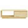 Mesa de centro de madera maciza de pino 110x50x33,5 cm en Mesas de centro | Comprar online en Foru.es