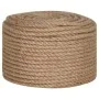 Cuerda de yute 25 m de longitud y 10 mm de grosor de vidaXL, Sogas y cuerdas metálicas - Ref: Foro24-153748, Precio: 21,22 €,...