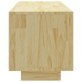 Mueble de TV de madera maciza de pino 110x30x33,5 cm en Muebles TV | Comprar online en Foru.es