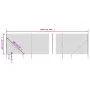 Cerca de alambre con pinchos de anclaje verde 2x10 m de vidaXL, Paneles de vallas - Ref: Foro24-153926, Precio: 129,62 €, Des...