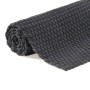 Alfombra rectangular algodón antracita 160x230 cm de vidaXL, Alfombras - Ref: Foro24-345117, Precio: 124,36 €, Descuento: %