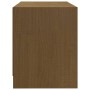 Mueble para TV de madera maciza pino marrón miel 80x31x39 cm en Muebles TV | Comprar online en Foru.es