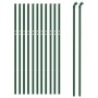 Cerca de alambre de acero galvanizado verde 1x25 m de vidaXL, Paneles de vallas - Ref: Foro24-154089, Precio: 138,67 €, Descu...