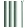 Cerca de alambre de acero galvanizado verde 1x25 m de vidaXL, Paneles de vallas - Ref: Foro24-154089, Precio: 133,91 €, Descu...